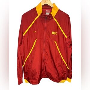 Vintage Nike usc Trojans dri fit jacket size large football
